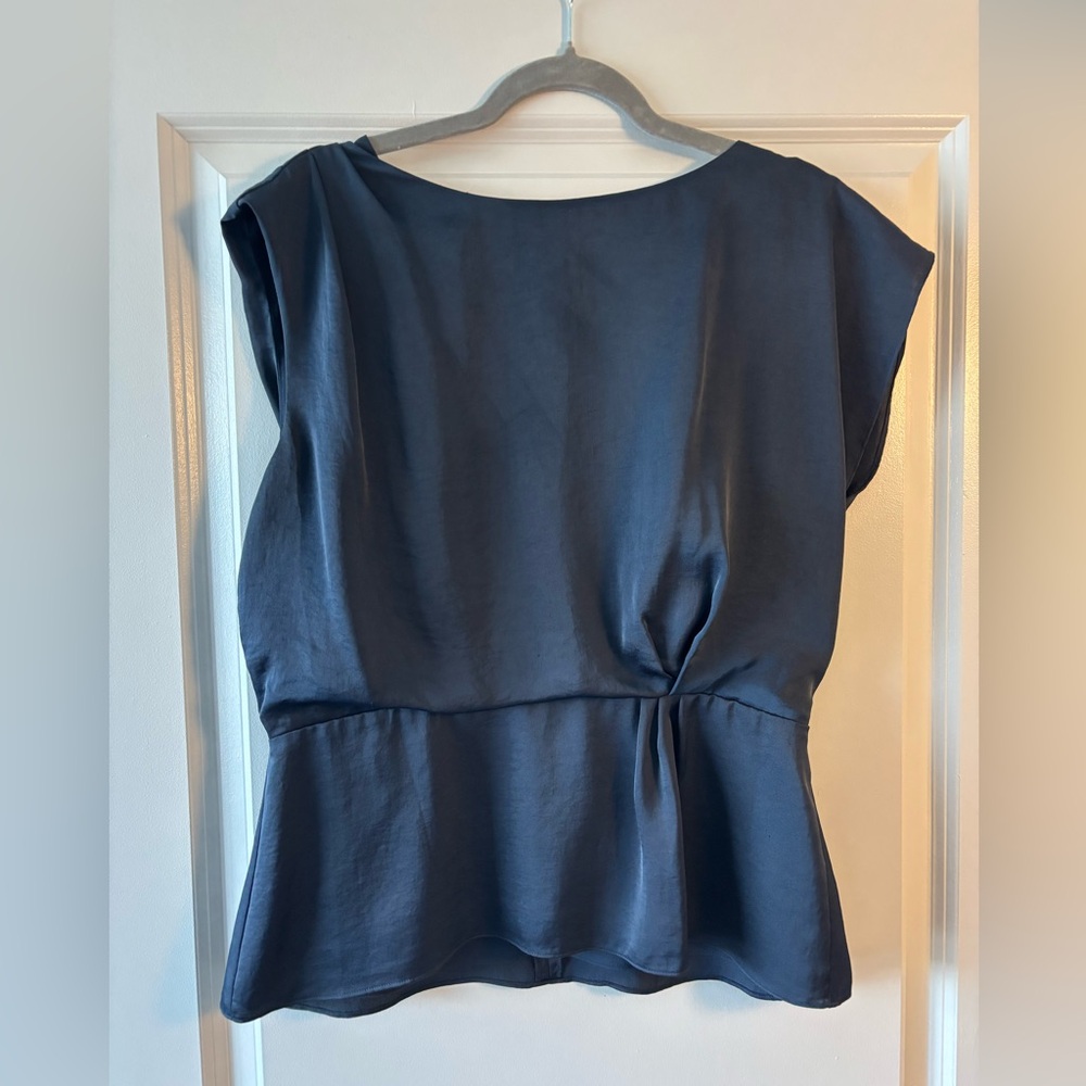 Reiss Navy Blue Women's Top